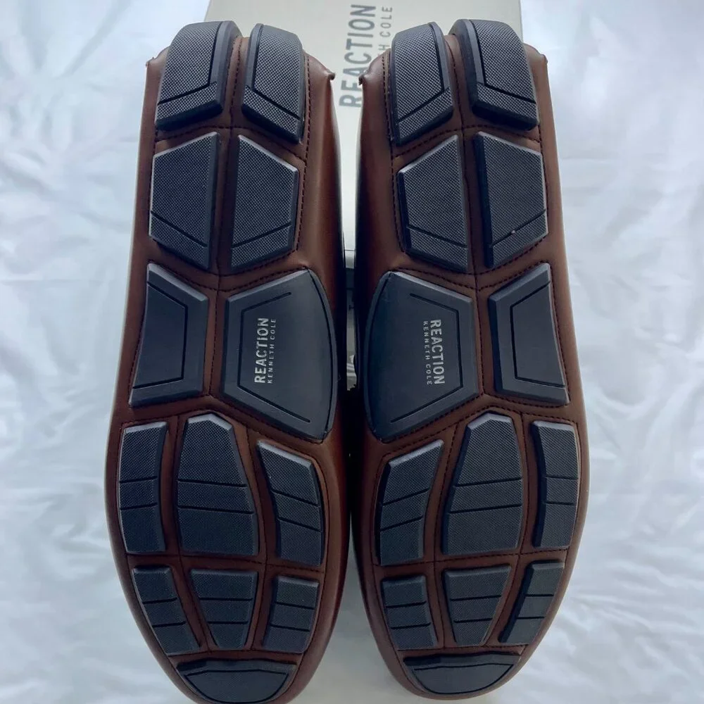 Brand new Kenneth Cole Reaction Men's Sergio Penny Driving Loafers Size 10